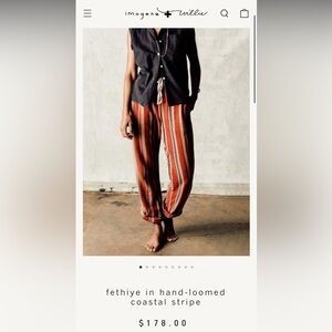 COPY - Imogene and Willie Fethiye Hand Loomed pants